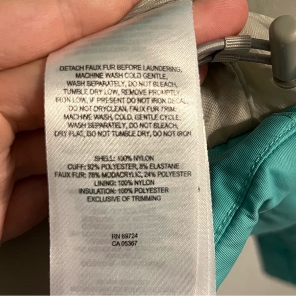 Women's Columbia Turquoise Puffer Jacket - Picture 7 of 7